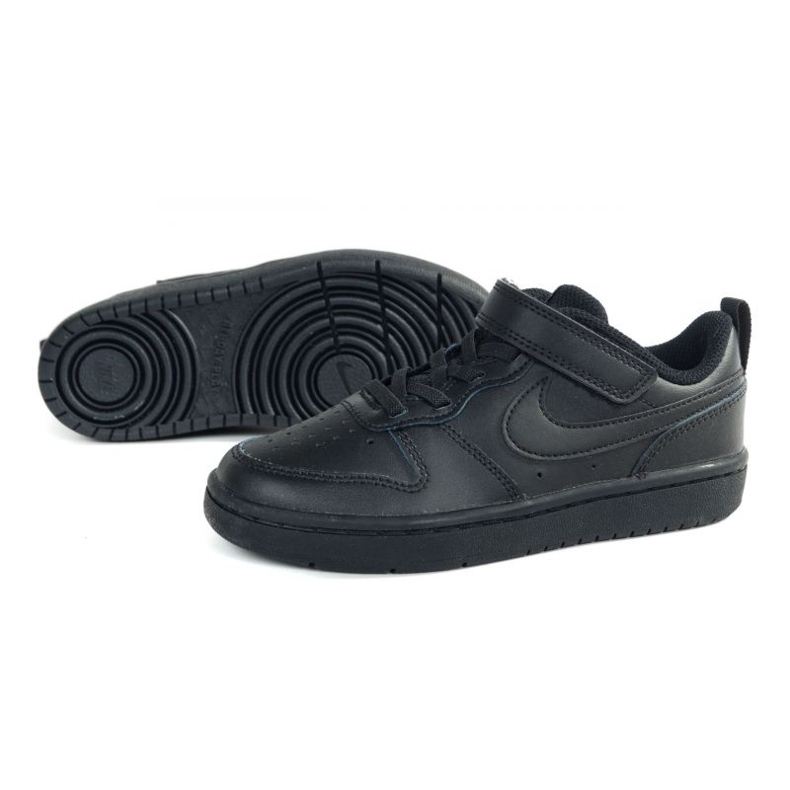 Cipele Nike Court Borough Low 2 Jr BQ5451-001 crna 1