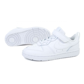Nike Court Borough Low 2 Jr BQ5451-100 bijela 1