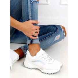 Bijele sportske cipele LA87P Bijele bijela 1