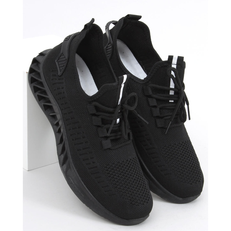 Kenza Black sock sportske cipele crna 2