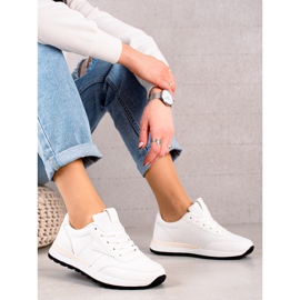 TRENDI Bijele sportske cipele bijela 1