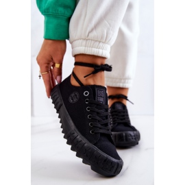 Ženske tenisice Big Star JJ274510 crne crno 2