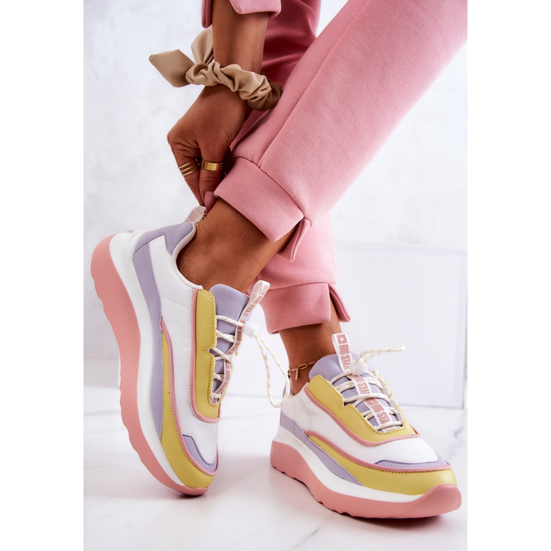 Sportske cipele Tenisice Big Star JJ274A511 Multicolor bijela raznobojna 2