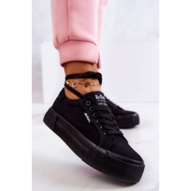 Crne tenisice Lee Cooper LCW-22-31-0885L crne crna 1