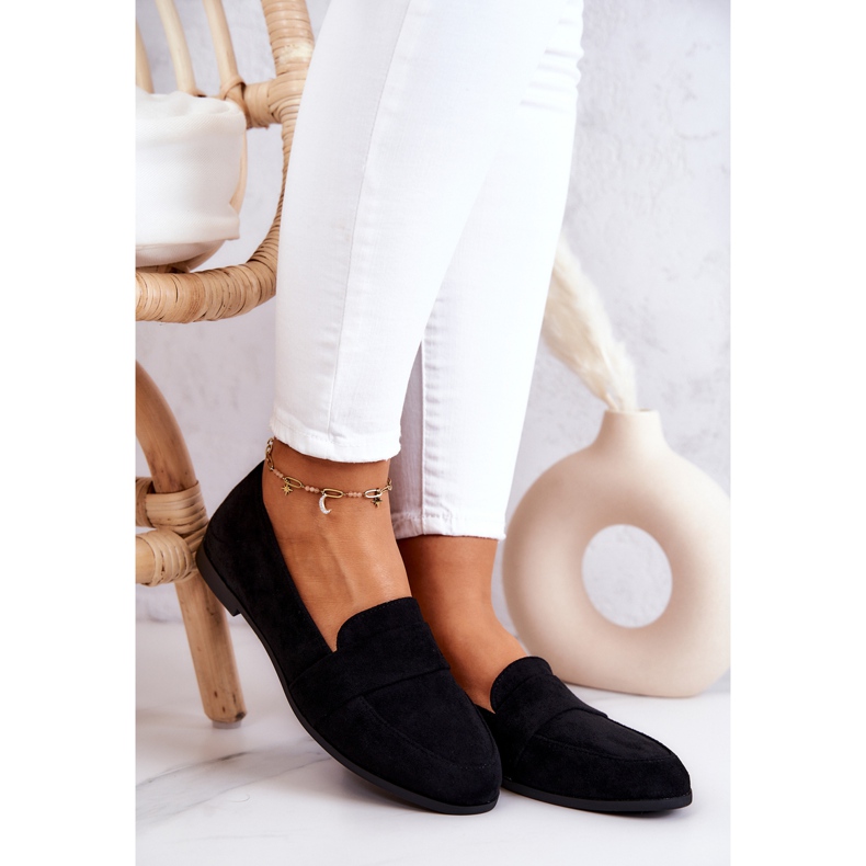 PE1 Jayden crne antilop loferice s remenom crna 1