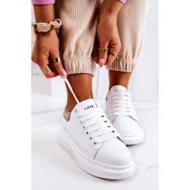 Ženske sportske cipele GOE JJ2N4051 bijela i ružičasta 1