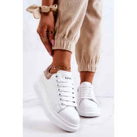 Ženske sportske cipele GOE JJ2N4051 bijela i ružičasta 2