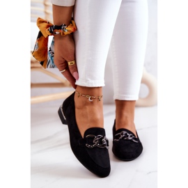 Suede mokasinke Sergio Leone MK739 crne crna 2