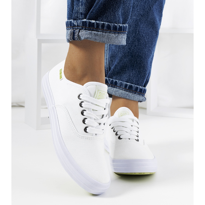 Ženske bijele tenisice Big Star JJ274260 bijela 1