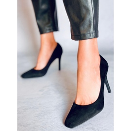 Editta crne ženske visoke potpetice crno 2