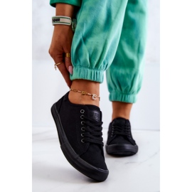 Ženske niske tenisice Big Star JJ274066 crne crna 2