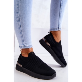 News Lorento crne sportske cipele od tekstila crna 2