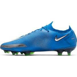 Nike Phantom Gt Elite Fg M CK8439 400 nogometne cipele plava plava 1