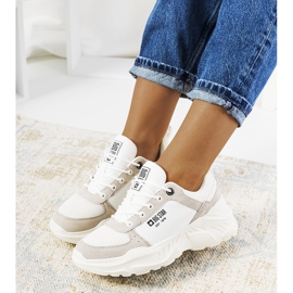 Bijele tenisice Big Star JJ274288 bijela siva 1