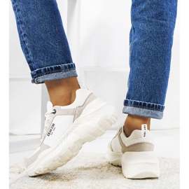 Bijele tenisice Big Star JJ274288 bijela siva 2