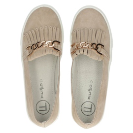 Lordsy ženske kožne cipele Filippo DP3532 / 22 Bež 5