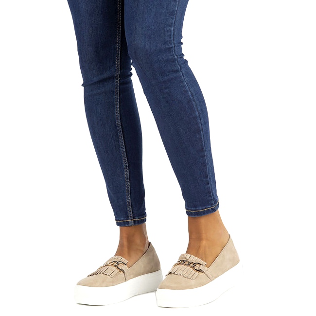 Lordsy ženske kožne cipele Filippo DP3532 / 22 Bež 6