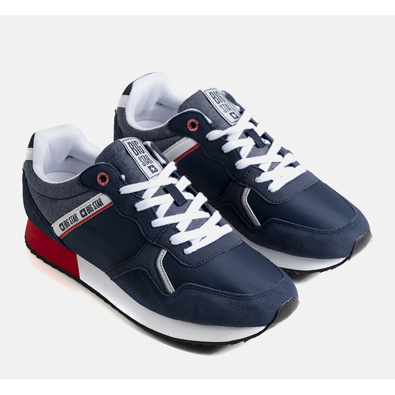 Muške tamnoplave tenisice Big Star JJ174146 tamnoplava 1