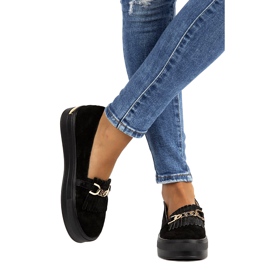 Lordsy ženske kožne cipele Filippo DP3532 / 22 Black crna 1