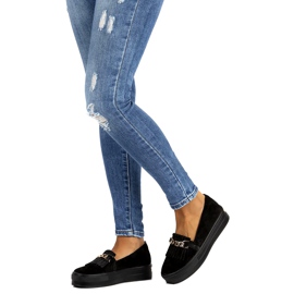 Lordsy ženske kožne cipele Filippo DP3532 / 22 Black crna 3