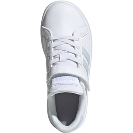 Adidas cipele Grand Court C Jr EG6738 bijela 1