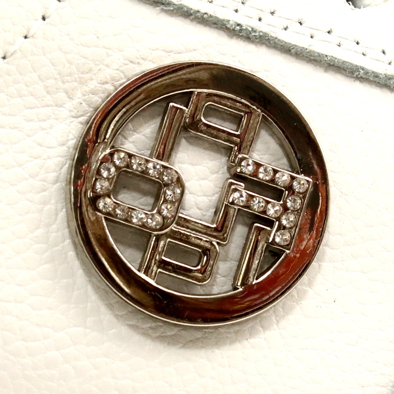 Ženske sportske cipele vezane Filippo DP3547 / 22 WH Bijela srebro 5