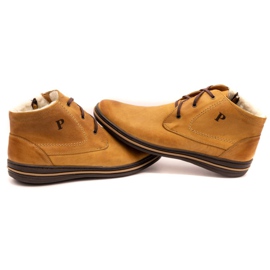 Polbut 339 crvenih muških cipela smeđa naranča 5