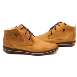 Polbut 339 crvenih muških cipela smeđa narančasta 4
