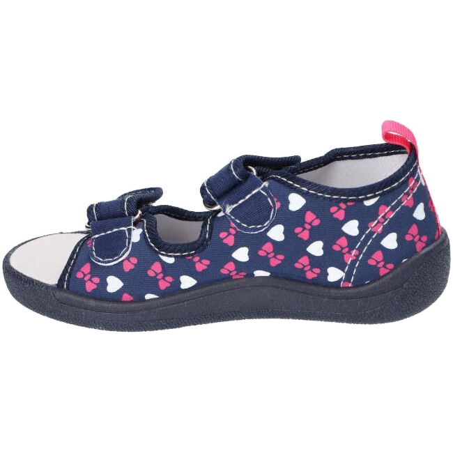 American Club Američke sandale papuče, kožni umetak TEN19 / 22 Mornarsko plava tamnoplava 2