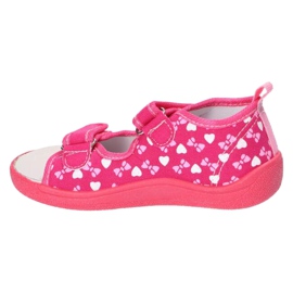 American Club Američke sandale papuče, kožni umetak TEN19 / 22 Pink ružičasta 2