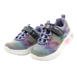 American Club ADI Sports Shoes LED Glowing Velcro ES87 / 22 Purple ljubičasta 2