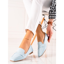 Balada Klasične mokasine s eko kožom plava 2