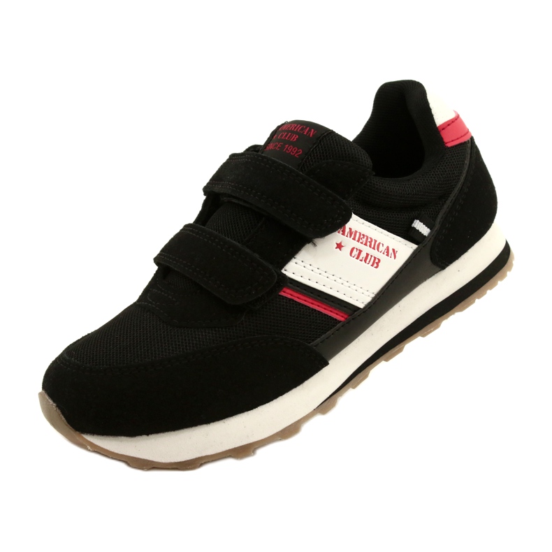 American Club Crne sportske cipele crni američki klub es90/22 crna 3