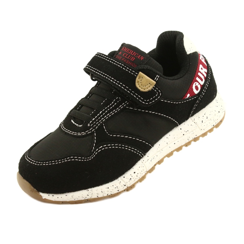 American Club American Velcro sportske cipele ES86/22 crne crna 4