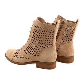 M.Daszyński Vezani ažur radnici Daszyński SA142-33 bež 5