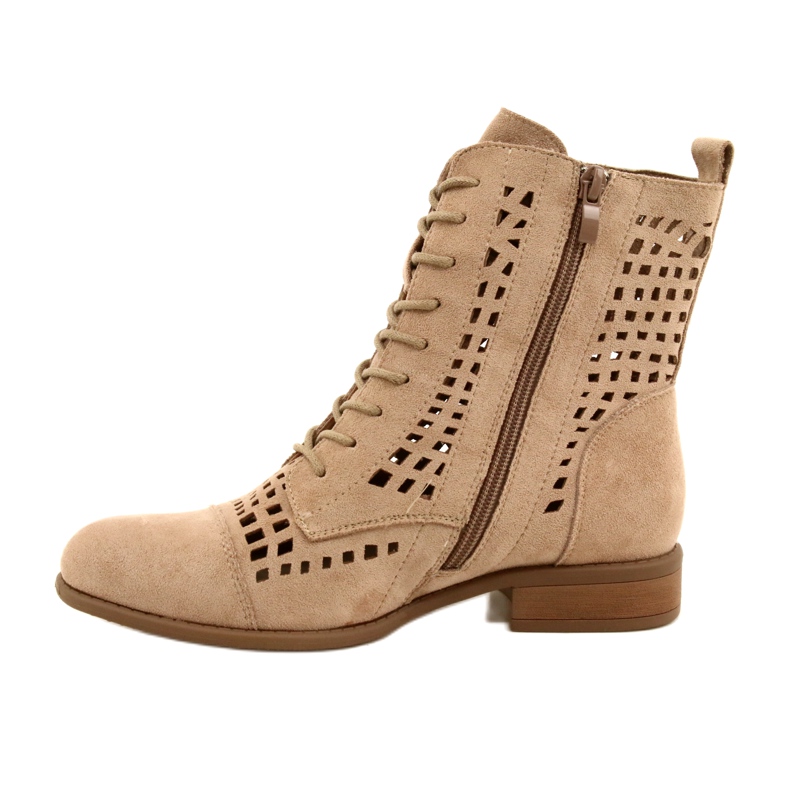 M.Daszyński Vezani ažur radnici Daszyński SA142-33 bež 2