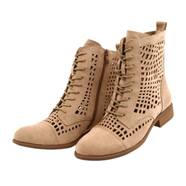 M.Daszyński Vezani ažur radnici Daszyński SA142-33 bež 3