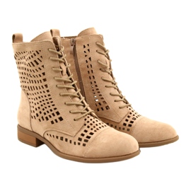 M.Daszyński Vezani ažur radnici Daszyński SA142-33 bež 7