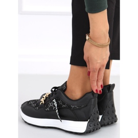 Tenisice s lancem Elena Black crna 1