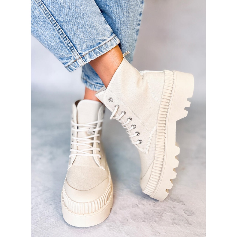 Costa Beige treking tenisice do gležnjeva bež 1