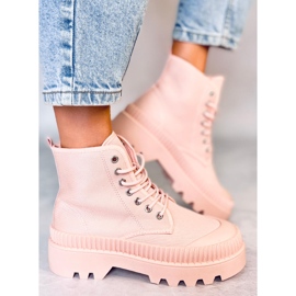 Costa Pink tenisice za planinarenje do gležnjeva ružičasta 1