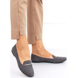 Pinto Grey ženske mokasinke siva 1