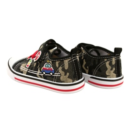 American Club Američke tenisice dječje cipele kožni umetak TEN54 / 22 Moro bež crno 5