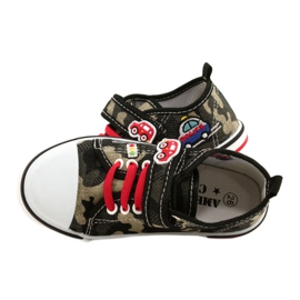 American Club Američke tenisice dječje cipele kožni umetak TEN54 / 22 Moro bež crna 4