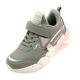 American Club Velcro Sportske cipele s hologramom AA24/22 Grey siva 3