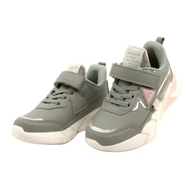 American Club Velcro Sportske cipele s hologramom AA24/22 Grey siva 2