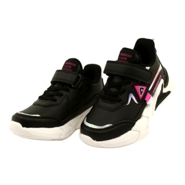 American Club Velcro Sportske cipele s hologramom AA24/22 crne crno 2