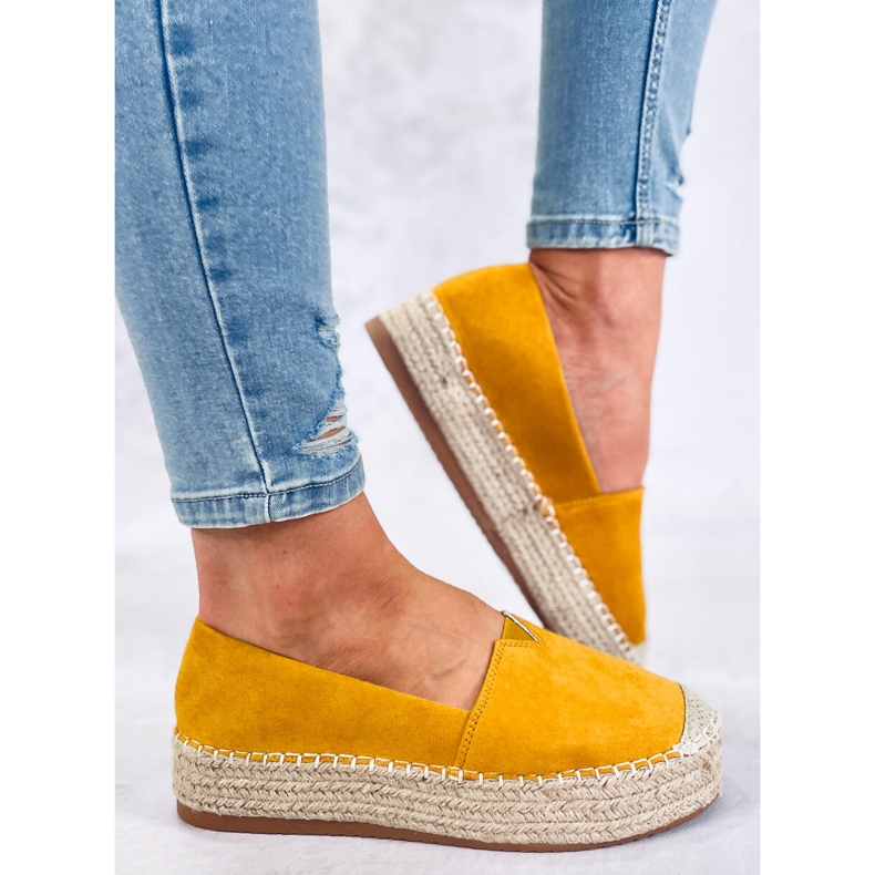 Ženske espadrile Pilar Yellow žuta boja 1