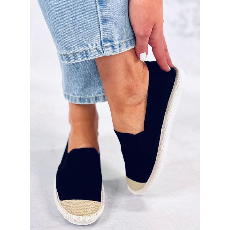 Alba Black ženske espadrile crna 1
