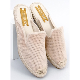 Carmen Beige ženske espadrile papuče bež 2